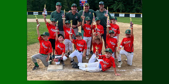 Hopkinton 8U Little League team defeated Shrewsbury 5 to 3 for the Summer season champions.