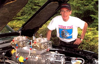 July 25, 2011 - Stay tuned this week for the HCAM News special to learn more about long time Hopkinton resident Paul Annunziata's custom-built 1975 Plymouth Duster.© Roger Merritt