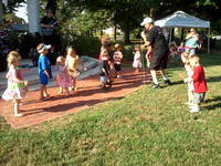 July 24, 2011 - Kids do the twist with The Reminisants on The Common.© Mike Torosian
