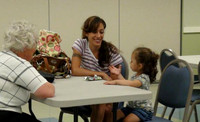 July 20, 2012 - "Bring a Little Friend Day" at the Hopkinton Senior Center took place last week.© HCAM