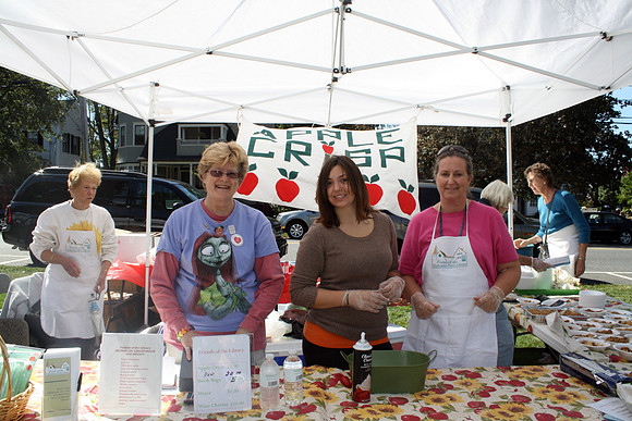 The ever popular Friends of the Library Apple Crisp!
