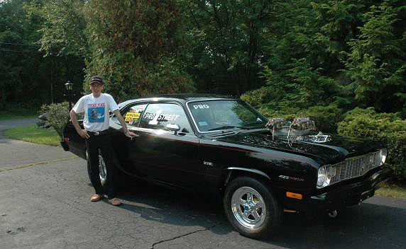 July 28, 2011 -- Paul Annunziata's 1975 Plymouth Duster will be arriving at its new home tomorrow. Tune in to HCAM News at 6PM on Friday night for all the details.© Michelle Murdock